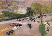 Joaquin Sorolla New York s Central Park oil painting on canvas